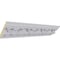Ekena Millwork 3 1/4"H x 3 1/2"P x 4 7/8"F x 94 1/2"L, (4 7/8" Repeat), Colton Acanthus Crown Moulding MLD03X04X04CO - alternate 2